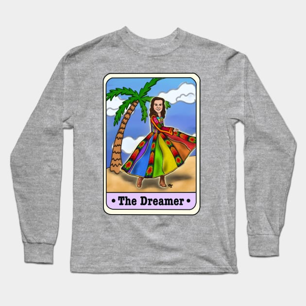 The Dreamer Tarot Long Sleeve T-Shirt by Atlas of Strange